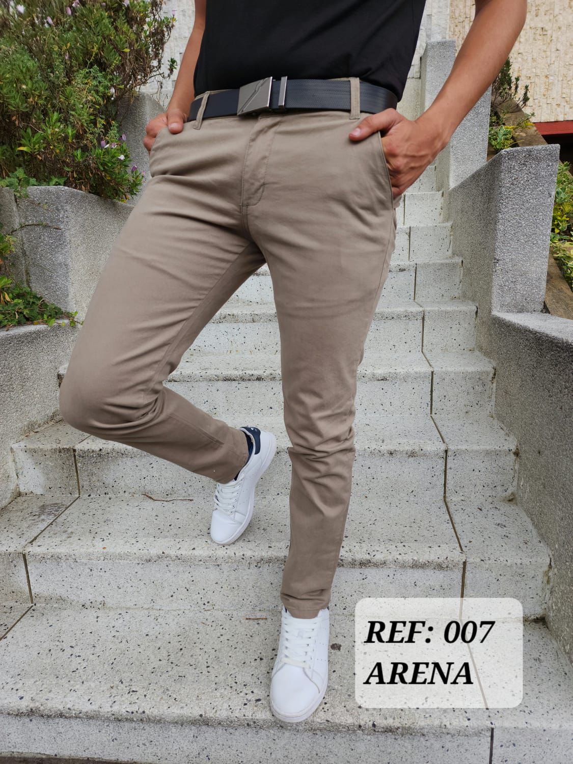 Pantalón en Drill H4 para Caballero – Ideal para Diario o Oficina