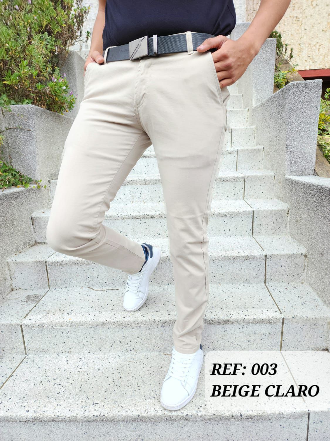 Pantalón en Drill H4 para Caballero – Ideal para Diario o Oficina