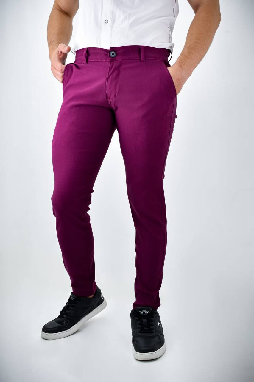 Pantalón Licrado H4B – Corte Moderno, Estilo Formal
