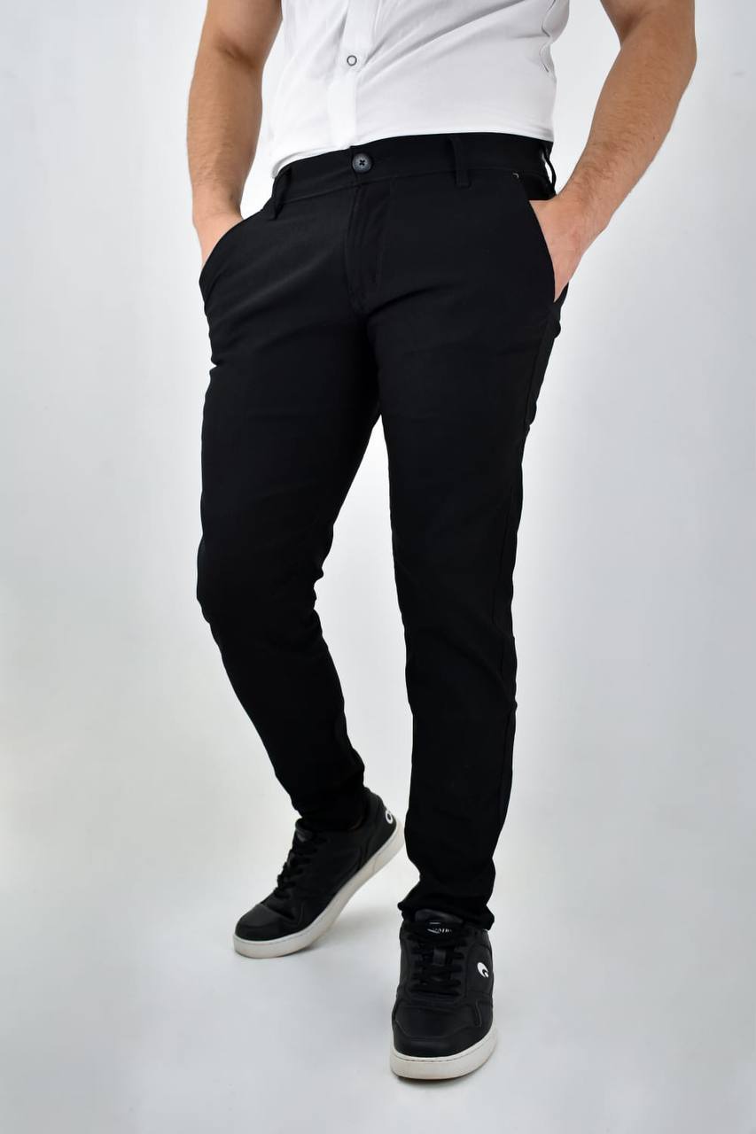 Pantalón Licrado H4B – Corte Moderno, Estilo Formal