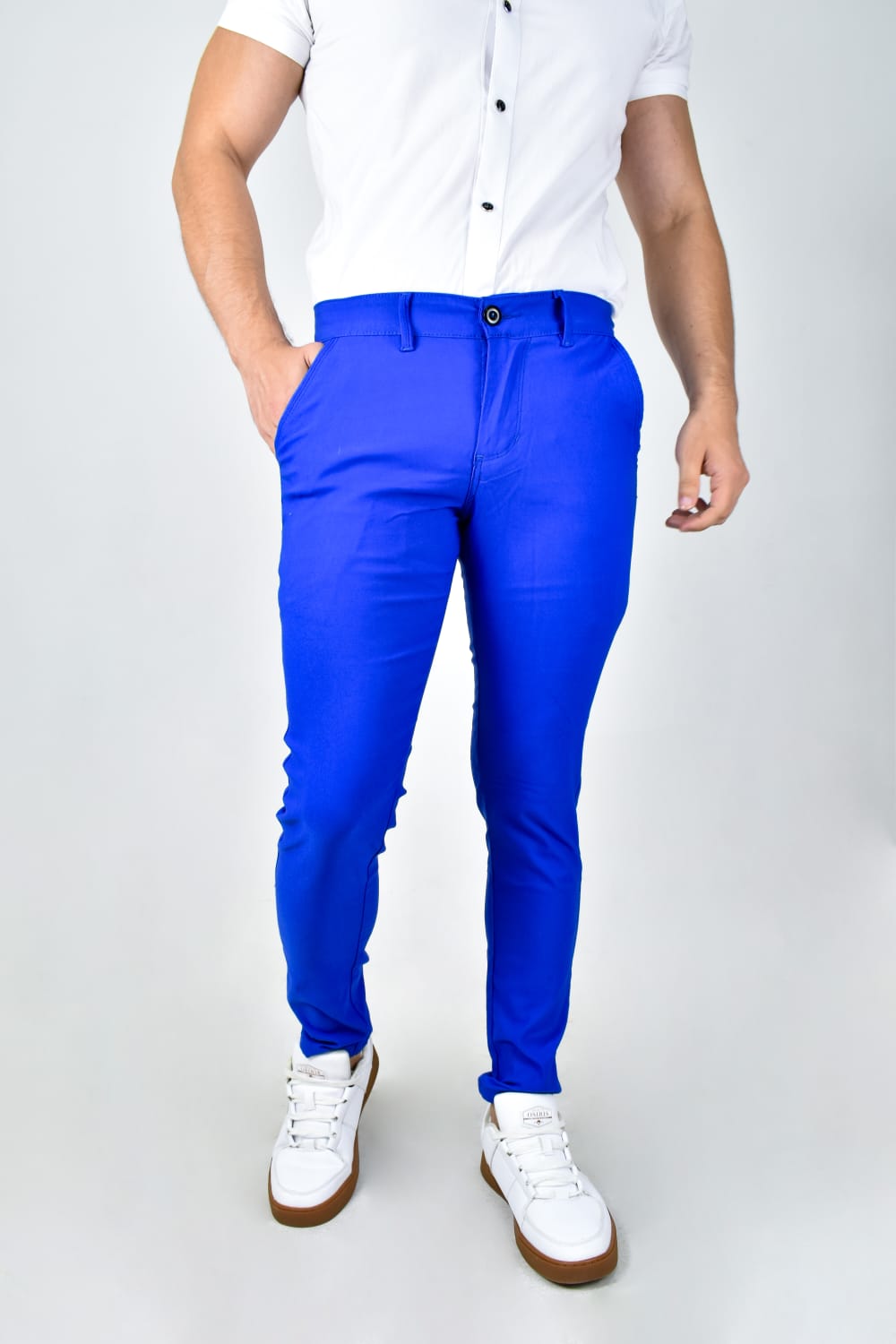 Pantalón Licrado H4B – Corte Moderno, Estilo Formal